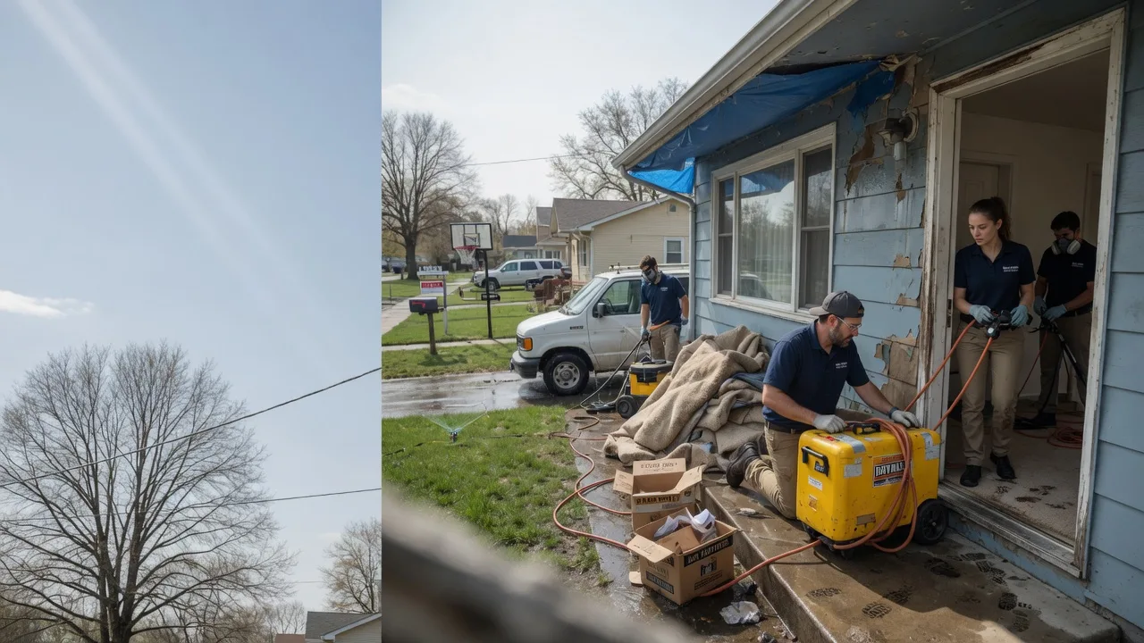 Basement Flood Cleanup in Carter, OK near me